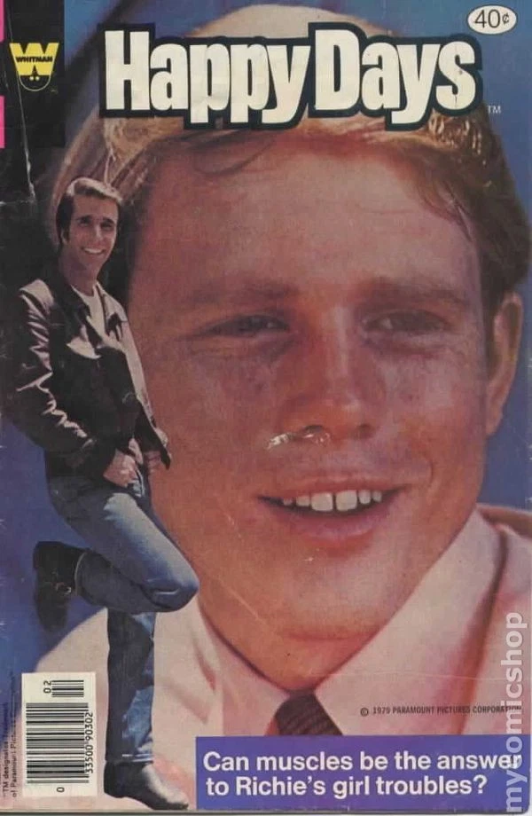 Happy Days #6 VG 1980 Whitman Stock Image Low Grade - Image 1 of 1