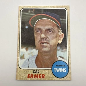 Cal Ermer 1968 Topps #206 - Picture 1 of 2