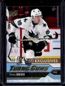 2016-17 Upper Deck Timo Meier #479 UD Exclusives Young Guns Rookie 002/100 - Bild 1 von 2