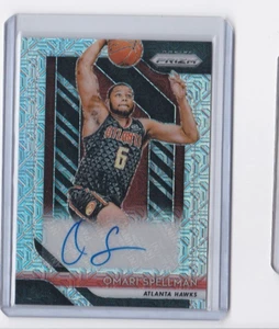 OMARI SPELLMAN '18-19 PANINI PRIZM BASKETBALL PRIZM MOJO AUTOGRAPHED ROOKIE #/25 - Picture 1 of 24