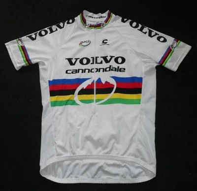 Camiseta deportiva de ciclismo Cannondale VOLVO UCI WORLD CHAMPION, XL para hombre Foto 1 de 3