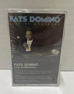 Fats Domino Live At Montreux (Cassette Tape, 1987) - NEW/SEALED! - Image 1 of 4