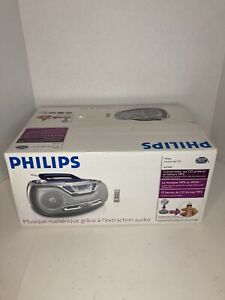 Philips AZ1835/37 CD Sound machine USB Radio CD Cassette Deck New In Box