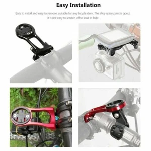 Extension Computer Out Front Mount Holder Fit For Garmin Bryton Cateye Bike Stem - Picture 1 of 15