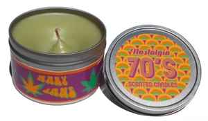 Nostalgic 1970s Mary Jane Scented Candle. Cool Candle. Unique Gift. - Picture 1 of 1