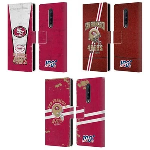 NFL SAN FRANCISCO 49ERS LOGO ART LEATHER BOOK WALLET CASE FOR BLACKBERRY ONEPLUS - Picture 1 of 9