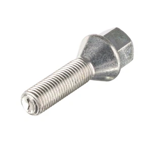 200 x M12 x 1,5, hilo de 35 mm, pernos de rueda cónicos hexagonales (zinc) - Imagen 1 de 3