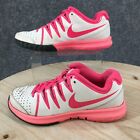 Nike Shoes Womens 8 Vapor Court 631713-160 Mid Running Sneakers Pink Leather