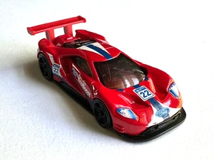 Hot Wheels 2016 Ford GT Race Red Legends Of Speed auto pressofusa - Foto 1 di 5