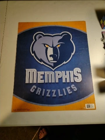 MEMPHIS GRIZZLIES Official NBA Basketball Team Logo Theme 29x17 Wall POSTER Cover