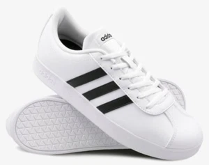 Nuevo Adidas Originales Grand VL Court 2.0 K Niños Zapatos talla 10.5k - Imagen 1 de 8