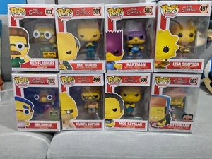 The Simpsons Funko Pop! #499 #497 #500 #501 #503 #765 #833 #907 - Picture 1 of 1