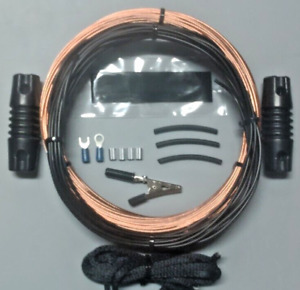 Kit d'antenne radio à ondes courtes - 100' cuivre nu - Complet
