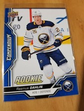Rasmus Dahlin 2018-19 Upper Deck Compendium Blue Rookie RC #850 E-PACK Exclusive