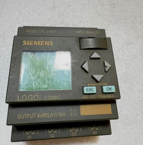 Siemens LOGO! Módulo Lógico LCD 230RC 6ED1 052-1FB00-0BA6 230V, (ENVÍO GRATUITO) - Imagen 1 de 7