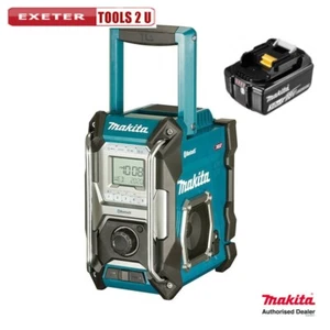 Makita MR002GZ CXT/ LXT/ XGT Job Site Radio With Bluetooth & 3ah 18v Battery - Picture 1 of 4