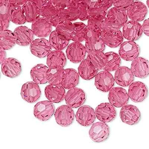 (12) Swarovski® Crystal 6mm Rose Round 5000 - Picture 1 of 1