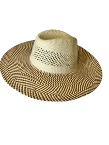 ANNA & AVA Wide Brim Sun Hat Straw Hat Beach Pool Summer - Picture 1 of 5