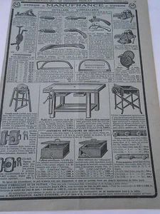 Pub Ancienne 1948 Articles de Outillage Quincaillerie Scie Verrou etc - Imagen 1 de 1