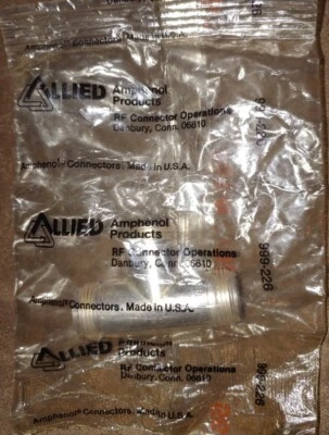 Amphenol UG-28A/U, 082-99, RF 50 Ohm N Connector F/F/F Female Tee, Made in USA! - Image 1 of 3