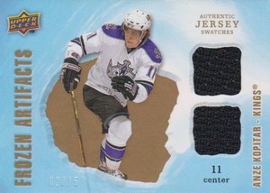 08-09 Artifacts Frozen Artifacts Dual GOLD xx/75 Made! Anze KOPITAR - Kings