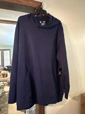 Xersion, sudadera con capucha polar para hombre, azul marino, Quick-Dri, talla: 2XL, grande/alto, nuevo con etiquetas Foto 1 de 4