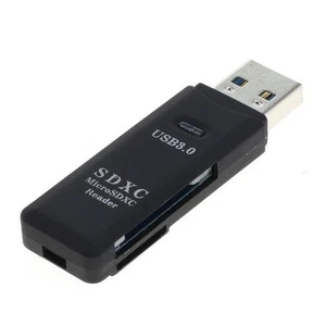 USB 3.0 Lecteur de Carte Clé USB Format MICROSD Micro SDHC Microsdxc - Afbeelding 1 van 2