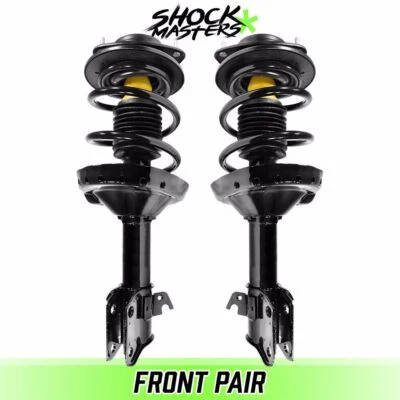 Front Pair Complete Strut Coil Springs for 2005 - 2009 Subaru Legacy Foto 1 de 4