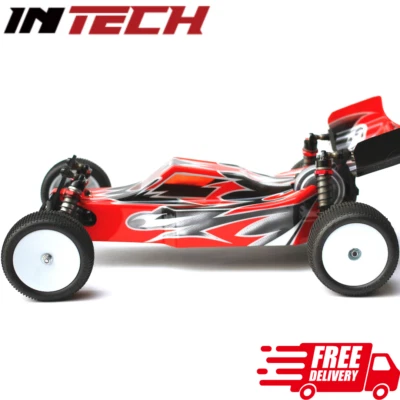INTECH ER-12M 2.0 Lite RC Buggy 1/10 2wd Pro Racing Kit TLR Associated Xray OFNA - Image 1 of 4