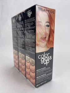 3 Clairol Farbe Glanz Up PFIRSICH BITTE ausdrucksstarke Farbe für voraufgehelltes Haar - Bild 1 von 6
