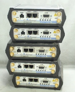 Lot of 5 CalAmp Vanguard 3000 140-7230-110 Multi Cellular Router- NO PSU - Picture 1 of 5
