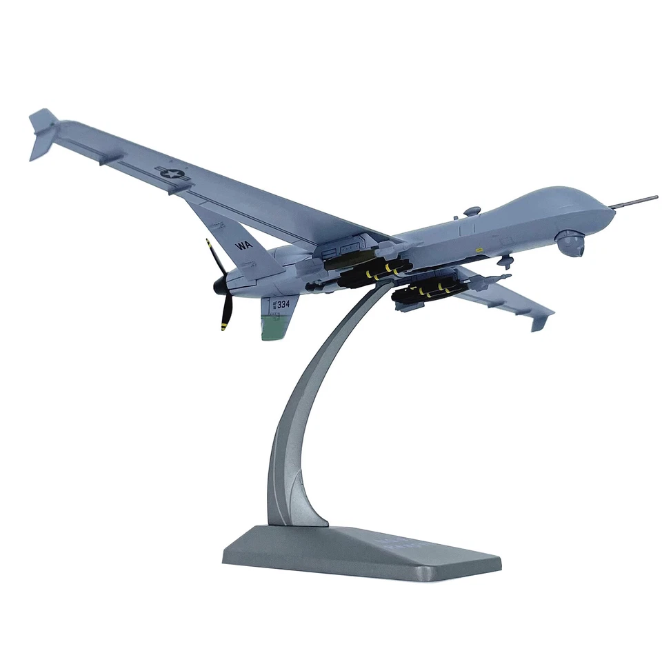 1/72 Scale US Air Force For General Atomics MQ-9 Reaper UAV Model Decor w/ Stand - Image 1 of 4