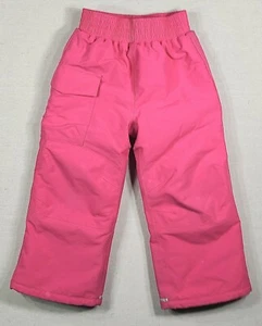 Hanna Andersson Pink Pull On Snow Ski Pants Girls 4 (100) - Picture 1 of 12