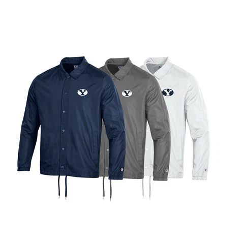 BYU Cougars NCAA Men's Champion Classic Coaches Jacket Collection Cover