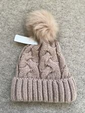 New Look Pink Bobble Hat - BNWT