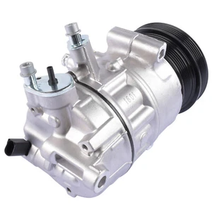 New A/C Compressor w/ Clutch for Volkswagen Beetle Golf Jetta Passat 2.5L PXE16 - Picture 1 of 12