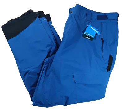 Columbia Omni-Tech Hombres 3XL Powder Stash™ II Azul Pantalón de Nieve Equipo para Clima Frío, Nuevo Foto 1 de 4