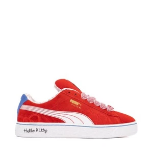 NUEVO EN CAJA*Zapatilla deportiva para mujer PUMA x Hello Kitty gamuza XL**rojo azul*talla 6-11 - Imagen 1 de 5
