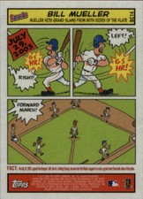 2004 Bazooka Comics Boston Red Sox Baseball Card #BC14 Bill Mueller