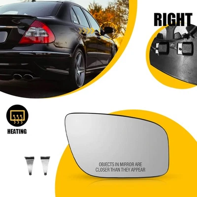 Espejo retrovisor derecho térmico cristal ajuste Mercedes-Benz Clase E 2007-2009 E63 E320 E350 E550 Foto 1 de 4