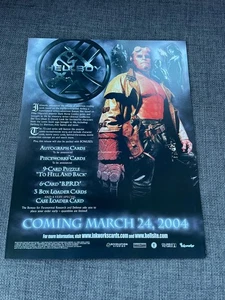 HELLBOY -  Original A4 Flyer / Sell Sheet /Mini Poster by Inkworks 2004 - Picture 1 of 2