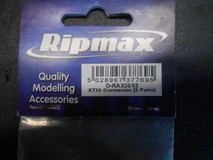 Ripmax 0-RAX30/02 XT30 connector (2 pairs) Mini Z GL Racing - Picture 1 of 2