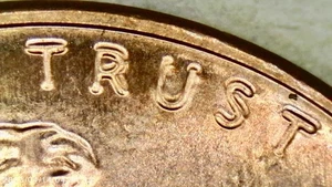 2014 D Penny With Clearly Doubling In Trust And Throughout The Coin. D As Well - Picture 1 of 16