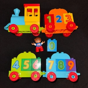 Lego DUPLO 10847 Number Train Toy Bricks Learning Numbers INCOMPLETE - Bild 1 von 12