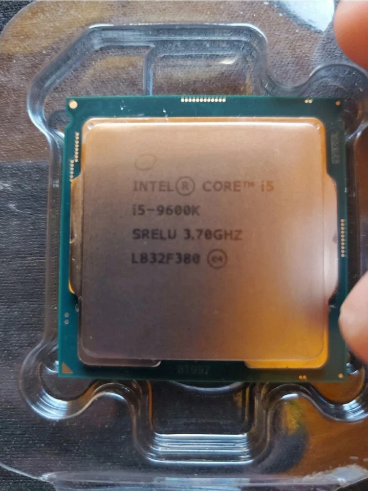 Intel Core I5 9600K 3.70GHz 9M Cache 6-Core CPU Processor LGA1151 - Image 1 of 1