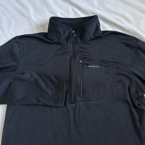 Suéter Patagonia Para Hombre XL R1 Pullover Negro - Imagen 1 de 20