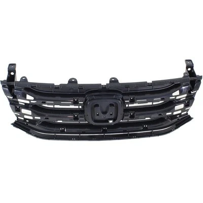 PP For 11 12 13 Odyssey Front Face Bar Grill Grille Assembly w/o Molding Black Foto 1 de 3