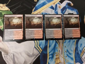 Bloodstained Mire FRENCH MTG Khans of Tarkir tierra rara LP a casi nuevo x4 - Imagen 1 de 10