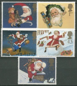 Großbritannien 1997 Weihnachten Weihnachtsmann 1714/18 IA postfrisch - Bild 1 von 1