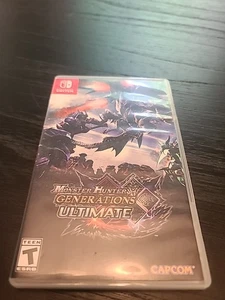 Monster Hunter Generations Ultimate (Nintendo Switch, 2018) Great Shape - Picture 1 of 3